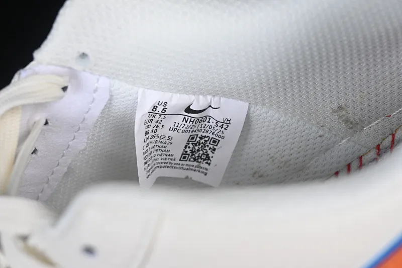 All Categories Nk Air Force 1 Air Force Series Nk Air Force 1 Low Air Force Low Nike Air Force 1'07 Low Milk White Orange Blue Air Force One Low Casual Shoes NH0601-542
